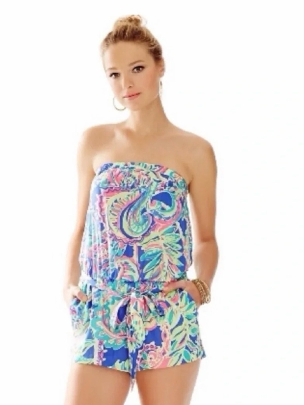 Lilly Pulitzer Ritz Romper Size Large